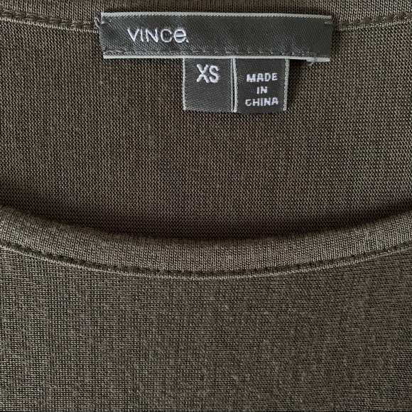 Vince Dolman Sleeve Top Gray Size XS - Picture 5 of 10